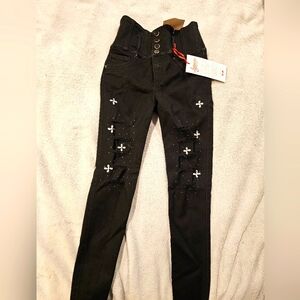 Lujuria Colombian  butt lifting jeans Jean Size 5 USA , size 10 Colombia